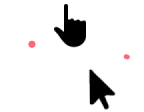 Windows 11 Fluent Dark Regular Red Edit Cursors cursor preview