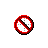 No cursor