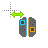 Horizontal resize cursor