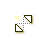 Diagonal Resize 2 yellow cursor