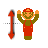 Vertical resize cursor