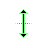 Vertical resize cursor