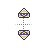 Vertical resize cursor