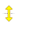 Vertical resize cursor