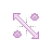 Pien Cat diagonal cursor