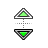 Vertical resize cursor