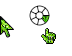 (wнole sет) Leaf Cursors preview