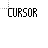 Normal select cursor