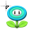 1058 flower cursor