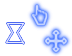 BLUE NEON Cursors preview