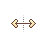 Horizontal resize cursor