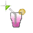 Tropical Pink Drink cursor