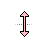Vertical resize cursor