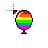 Rainbow Bloon cursor