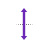 Vertical resize cursor