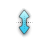 Vertical resize cursor