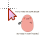 Kawaii Potato Cursor 3 cursor