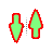 Vertical resize cursor