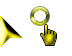 3D Yellow/Amarillo Cursors preview