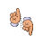 Vertical resize cursor