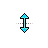 Vertical resize cursor