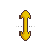 Vertical resize cursor