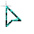 Electric Cyan Blue Fire Cursors preview