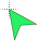 No tail Cursor (green) cursor