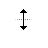 Vertical resize cursor