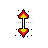Vertical resize cursor