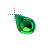 Emerald Eyeball Pin cursor