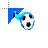 LightBlueFlamingBall cursor