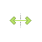 Horizontal resize cursor