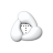 White RealWorld cursor