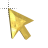 Gold Metallic cursor
