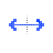 Horizontal resize cursor