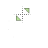 Diagonal Resize 2 Green Dino cursor