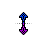 Vertical resize cursor
