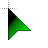 black to green cursor