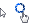 Windows 7 Portal Darker Dark Blue Edit Cursors preview