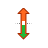 Vertical resize cursor