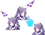 Cyberpunk violet Cursors preview