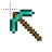Minecraft Diamond Axe cursor