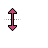 Vertical resize cursor