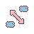 Hachiware Diagonal 2 cursor