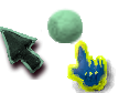 Rainbow Hand and Arrow Cursors preview