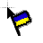 Ukraine flag cursor