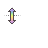 Vertical resize cursor