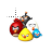 angry bird 6 cursor