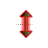 Vertical resize cursor
